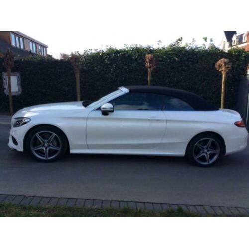 Mercedes C-klasse Cabriolet C200 184pk 9G-TRONIC 2016 Wit