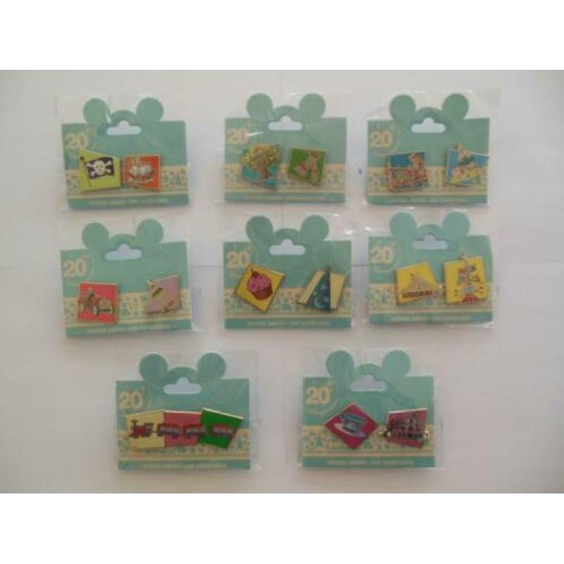 Disney pin set limited edition LE