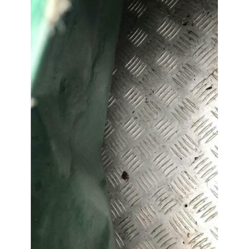 Saris tandemasser aanhanger 2000kg aluminium plaat