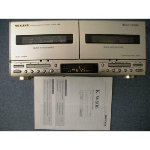 onkyo stereo cassette tape deck