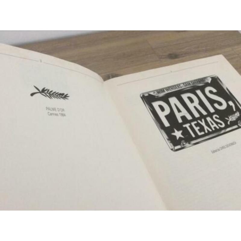 Paris Texas boek Sam Shepard