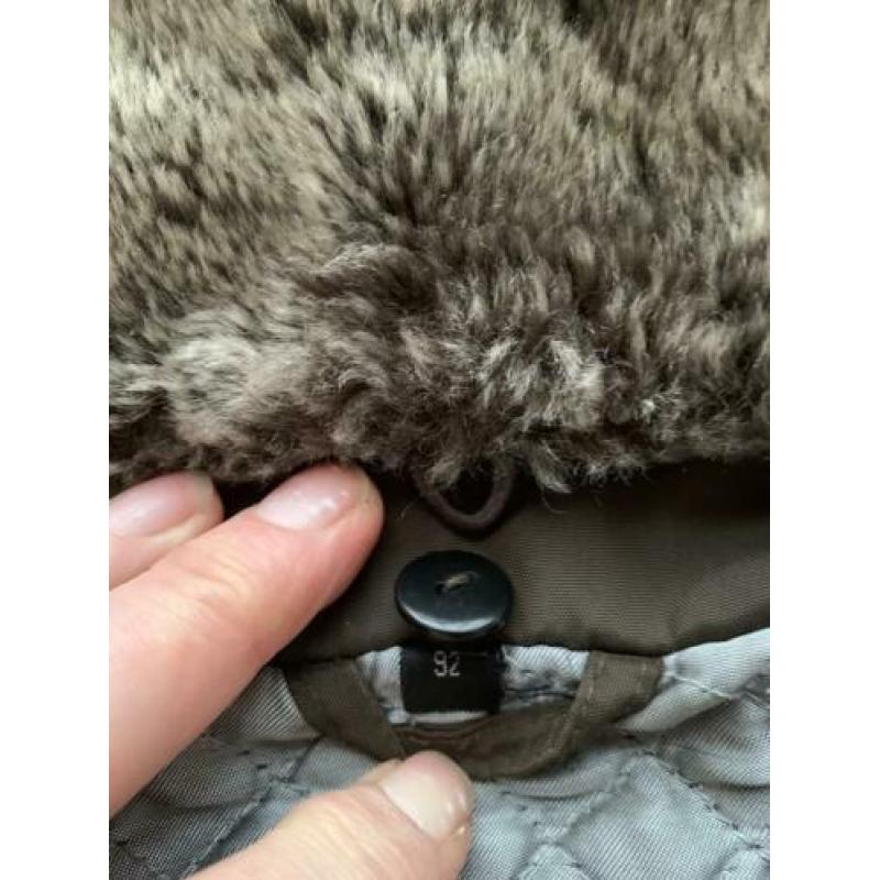 Reset jas meisje voor winter en tussenseizoen bruin mt 92