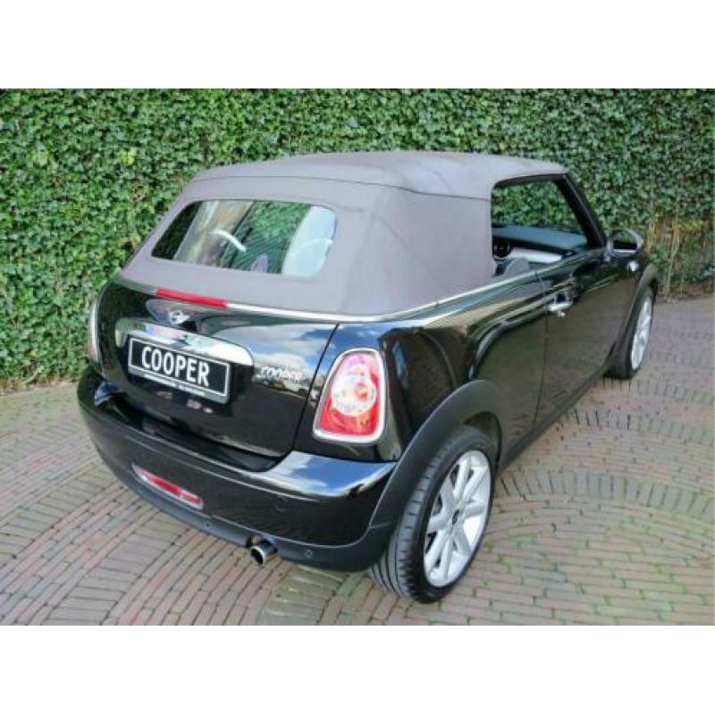 MINI Cabrio 1.6 Cooper Highgate R57 LCI met Leder, Bluetooth