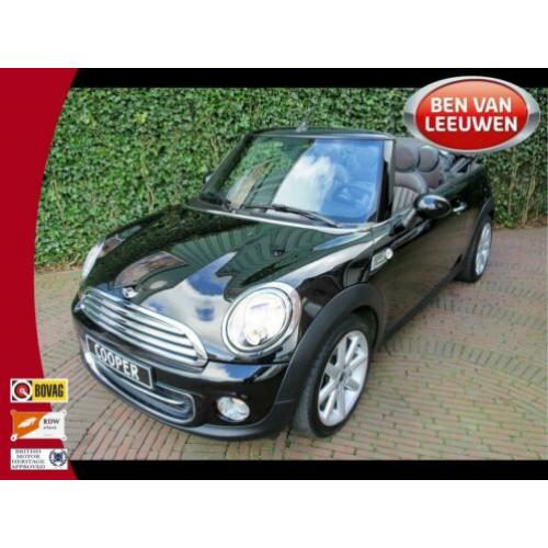 MINI Cabrio 1.6 Cooper Highgate R57 LCI met Leder, Bluetooth