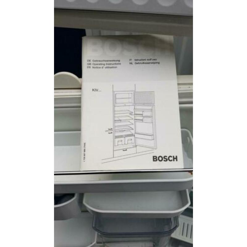 Nette goed werkende Bosch inbouw koelkast met vriesvak