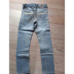 Mooi blauwe spijkerbroek merk name-it maat 134 z.g.a.n