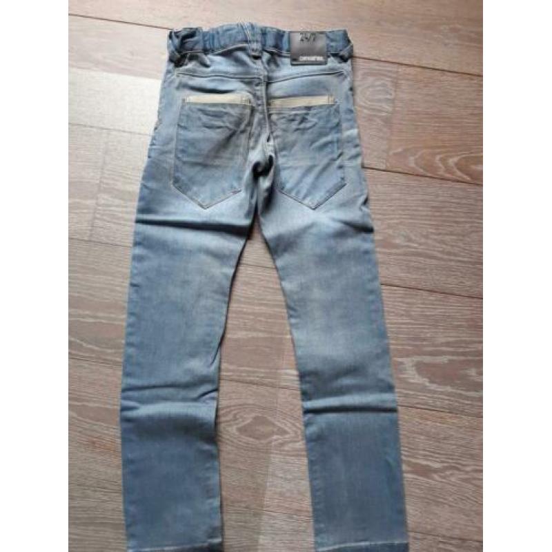 Mooi blauwe spijkerbroek merk name-it maat 134 z.g.a.n
