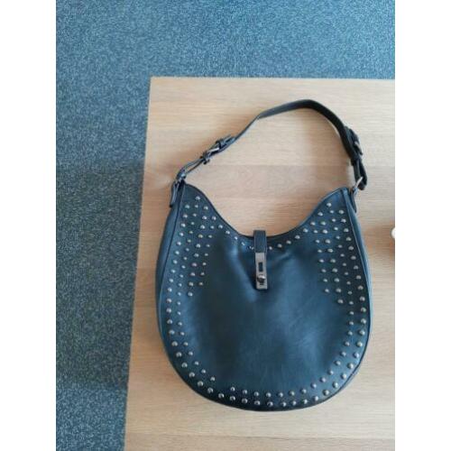 Z.G.A.N.! Leuke schoudertas met studs!