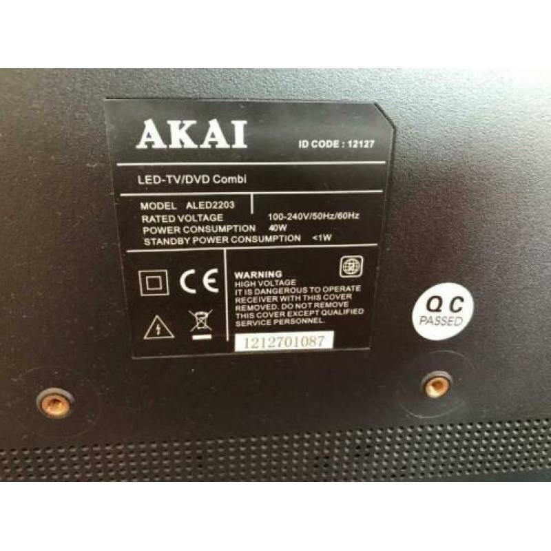 led tv dvd combi 22 inch