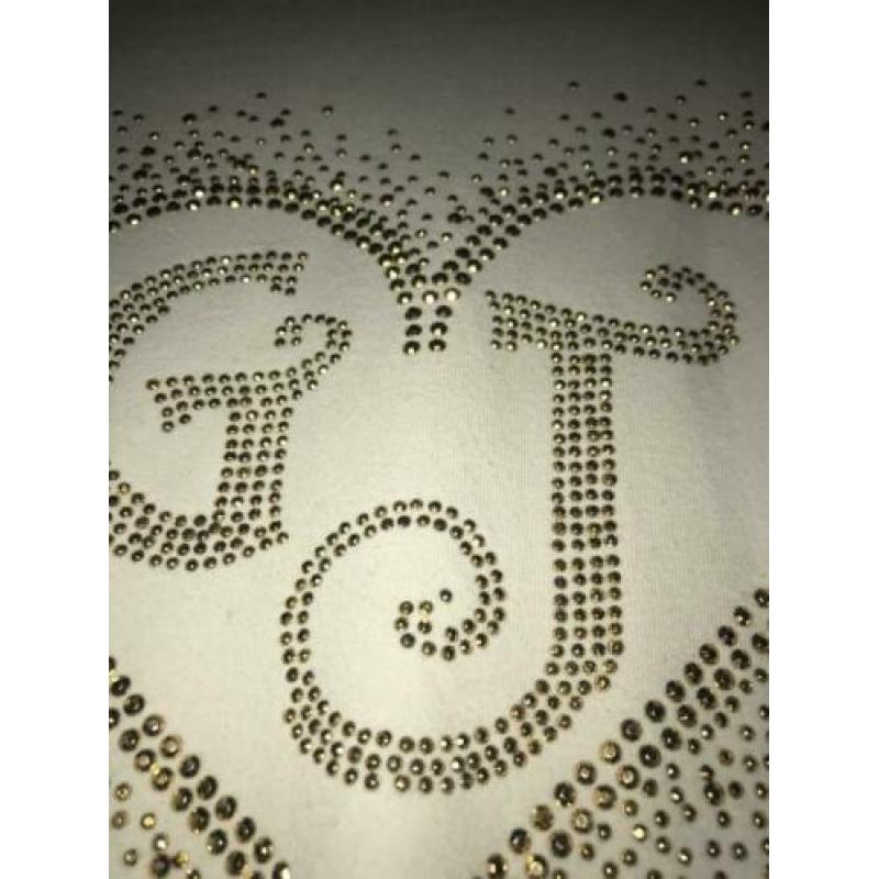 Guess shirt lange mouw met applicatie steentjes