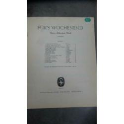 Accordeonalbum Fur's Wochende Heitere Akkordeon Musik