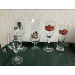 Bierglazen uit verzameling