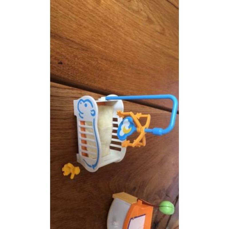 Babykamer Playmobil 4286 met extra kinderwagen en poppetje