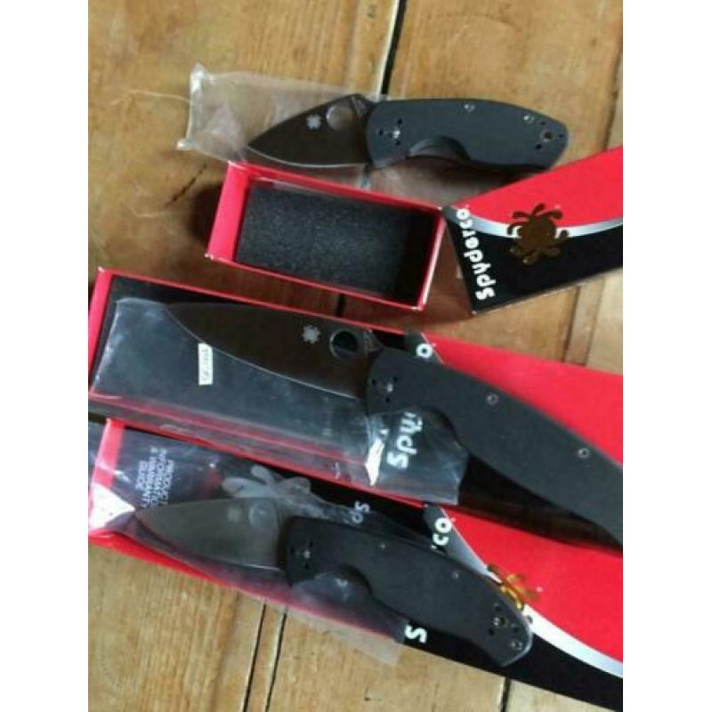 Spyderco Ambitious Tenacious en Resilience Zakmes