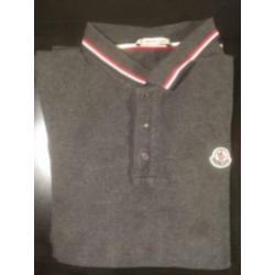 Moncler polo grijs 164