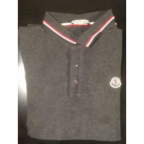 Moncler polo grijs 164