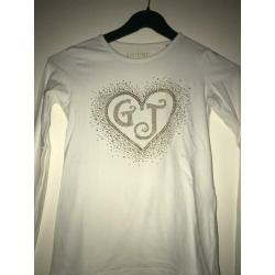 Guess shirt lange mouw met applicatie steentjes