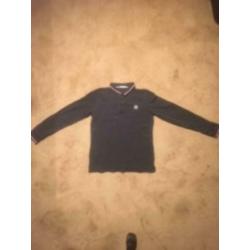 Moncler polo grijs 164