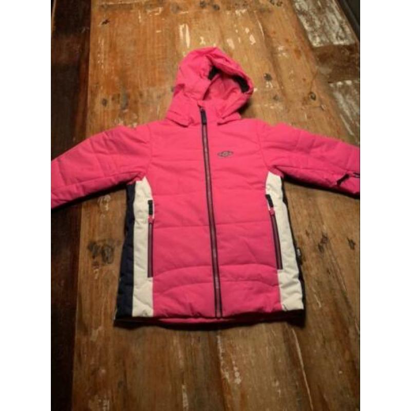 Leuke roze ski-jas maat 128. Helaas nooit aan gehad