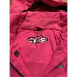 Leuke roze ski-jas maat 128. Helaas nooit aan gehad