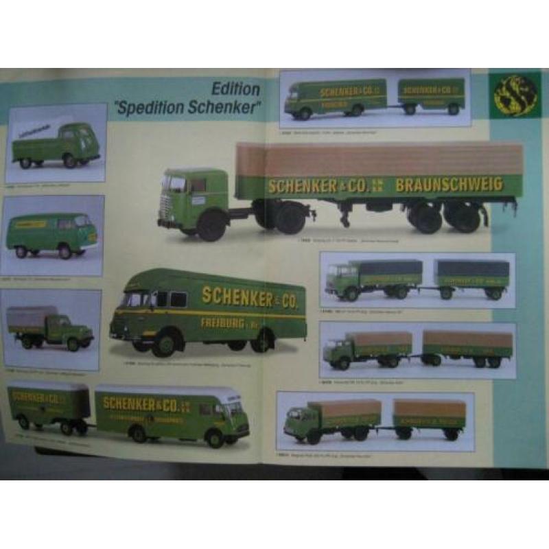 BREKINA Messe-Neuheiten 1-1996 - 8 zijden,Firmastempel achte