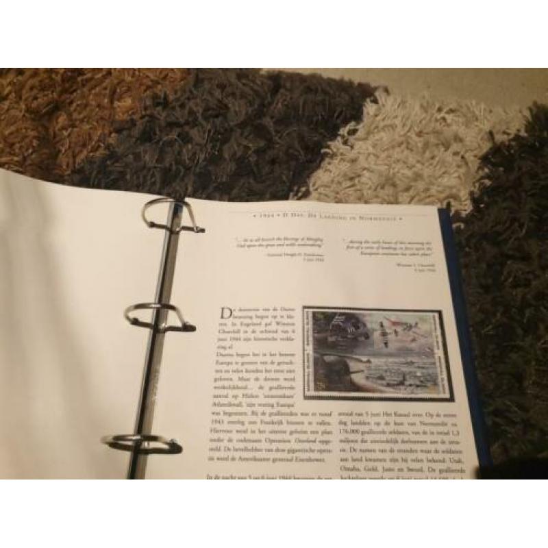 Postzegel collectie / verzameling tweede wereldoorlog