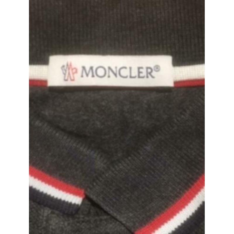 Moncler polo grijs 164