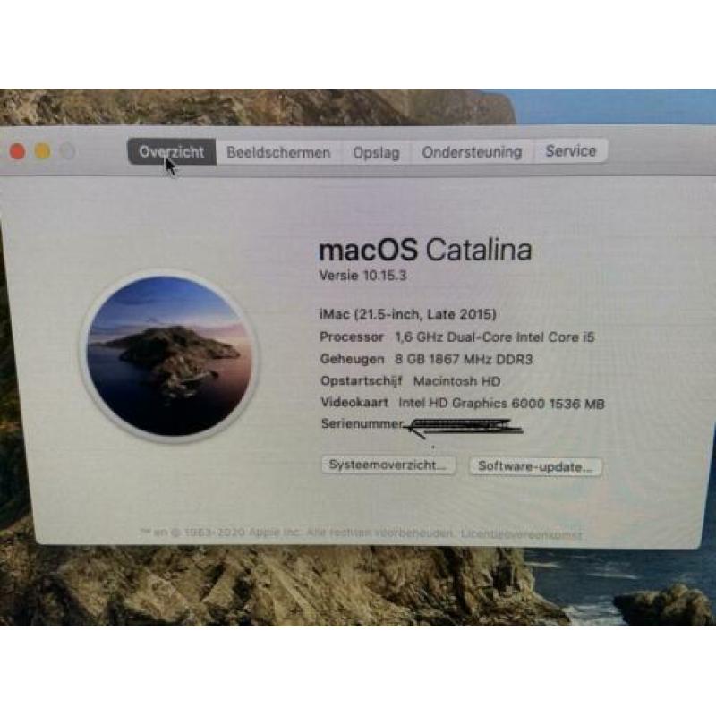 Imac 21,5 late 2015