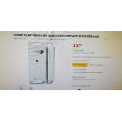 restant 1050 sets HOME EASY HE852 HE MAGNEET wifi SCHAKELAAR