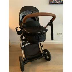 Slee World kinderwagen incl autostoeltje en 2 isofix base