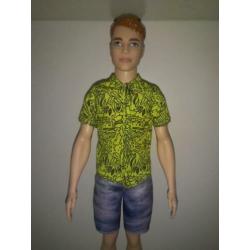 Barbie fashionistas original ken rood haar