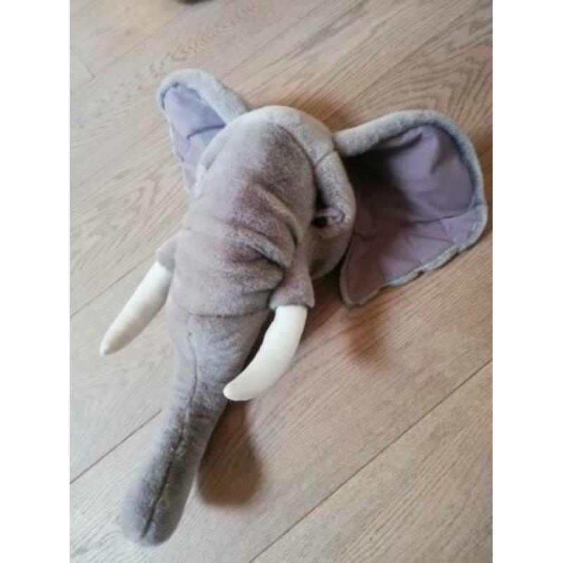 Pluchen dierenkoppen.