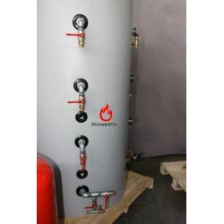 elektrisch verwarmen - combinatie hout pellet cv zonneboiler