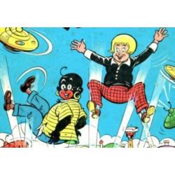 1965 stripboek Sjors & Sjimmie naar de Pintoplaneet