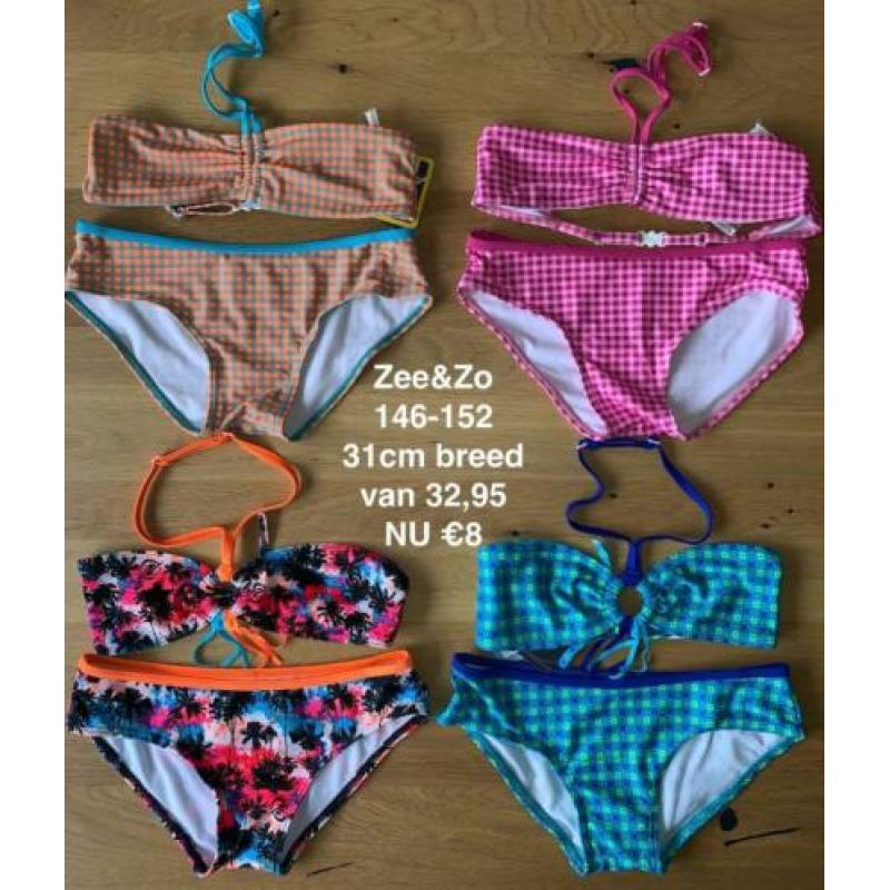 Bikini, badpak, short vanaf €5 146-152