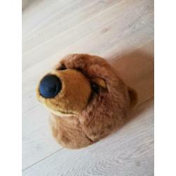 Pluchen dierenkoppen.