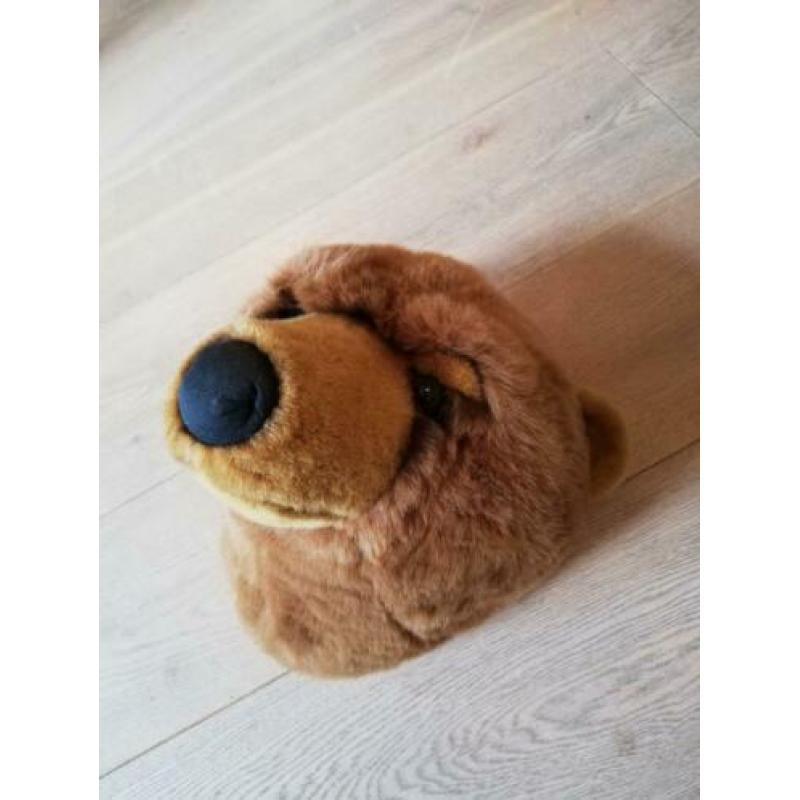 Pluchen dierenkoppen.