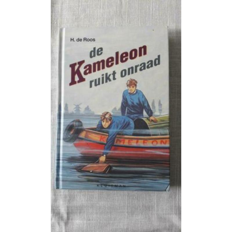 3 boeken van de Kameleon. Van H.de Roos.