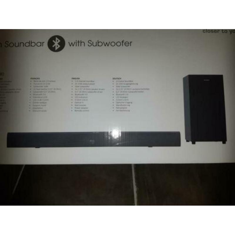 Salora soundbar + subwoofer SBO880 NIEUW IN DOOS
