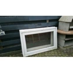 2x kozijn inclusief raam inclusief dubbel glas