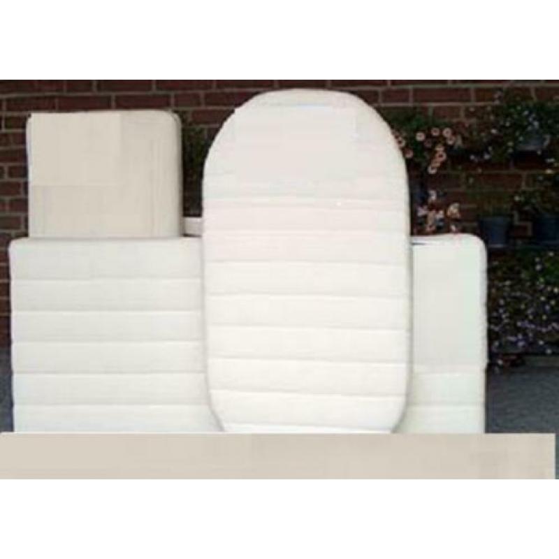 sales caravan Matras op maat gemaakt