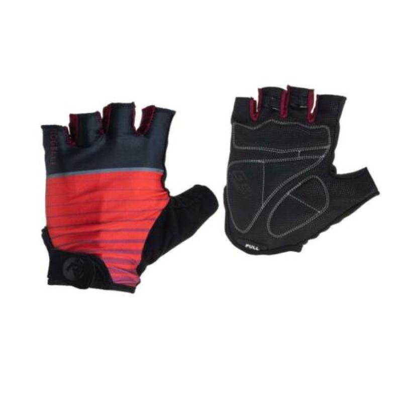 Fietshandschoenen Rogelli Hero zwart/oranje of rood