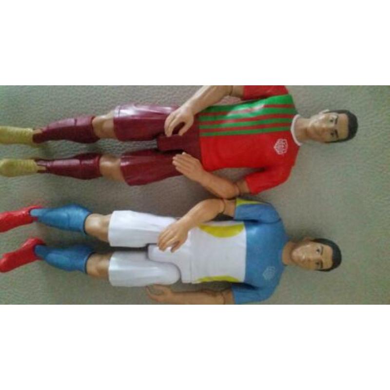 Voetbal actie figuren