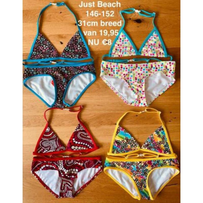Bikini, badpak, short vanaf €5 146-152