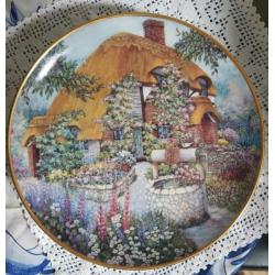 Porselein bordje Lilliput lane Engels porselein