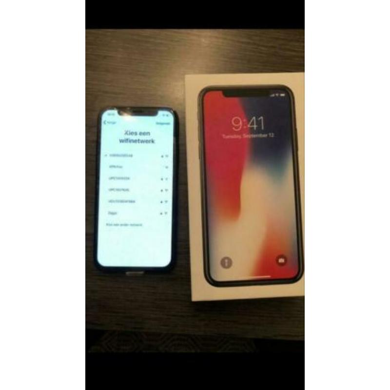 iPhone X 64gb KRASVRIJ!