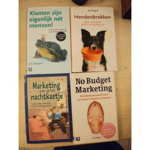 Jos Burgers, 4 boeken (Klanten zijn eigenlijk net mensen. )