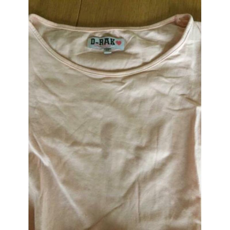 Setje lente jurk d-rak mt 152 trekking h&m mt 146