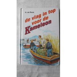 3 boeken van de Kameleon. Van H.de Roos.