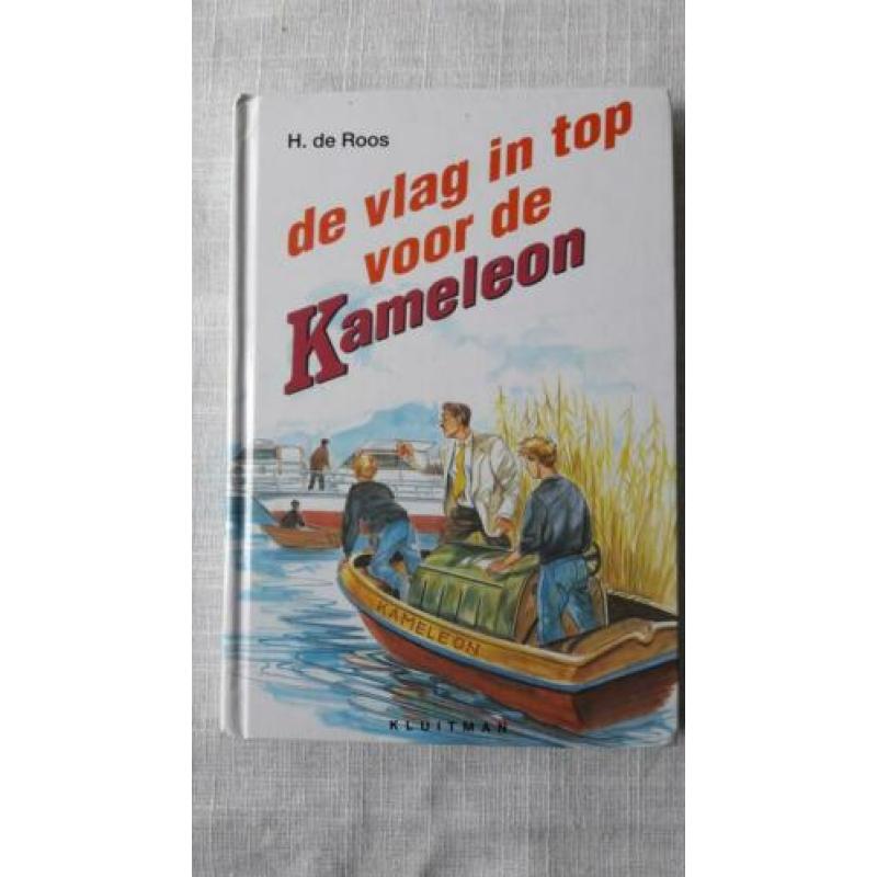 3 boeken van de Kameleon. Van H.de Roos.
